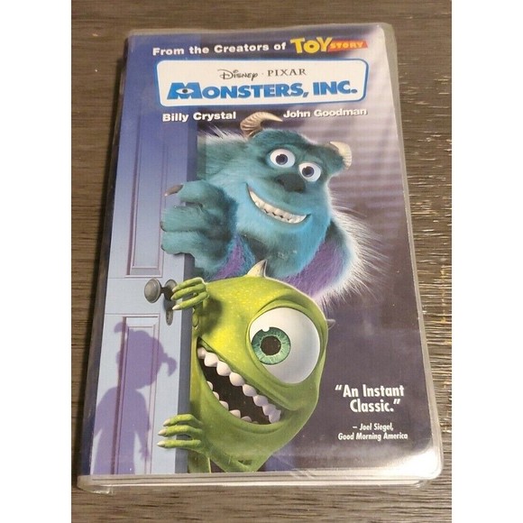 Blue VHS Disney/Pixar Monsters INC - Picture 1 of 5